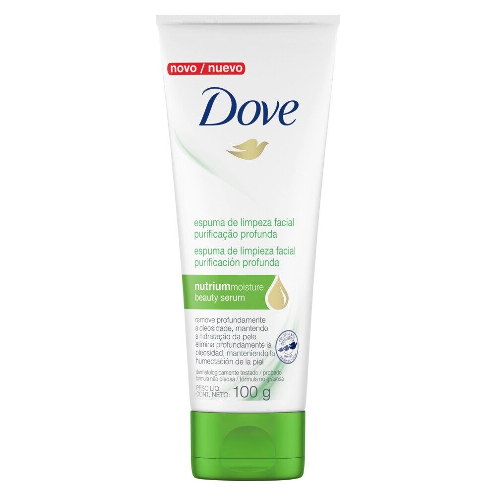 Espuma de Limpeza Facial Dove Purificação Profunda 100g — imagem 3 | Drogaria Taveira