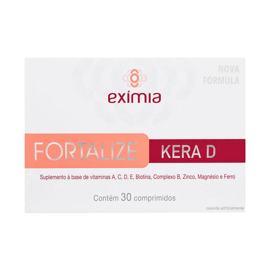 Eximia Fortalize Kera D Com 30 Comprimidos — Eximia | Drogaria Taveira