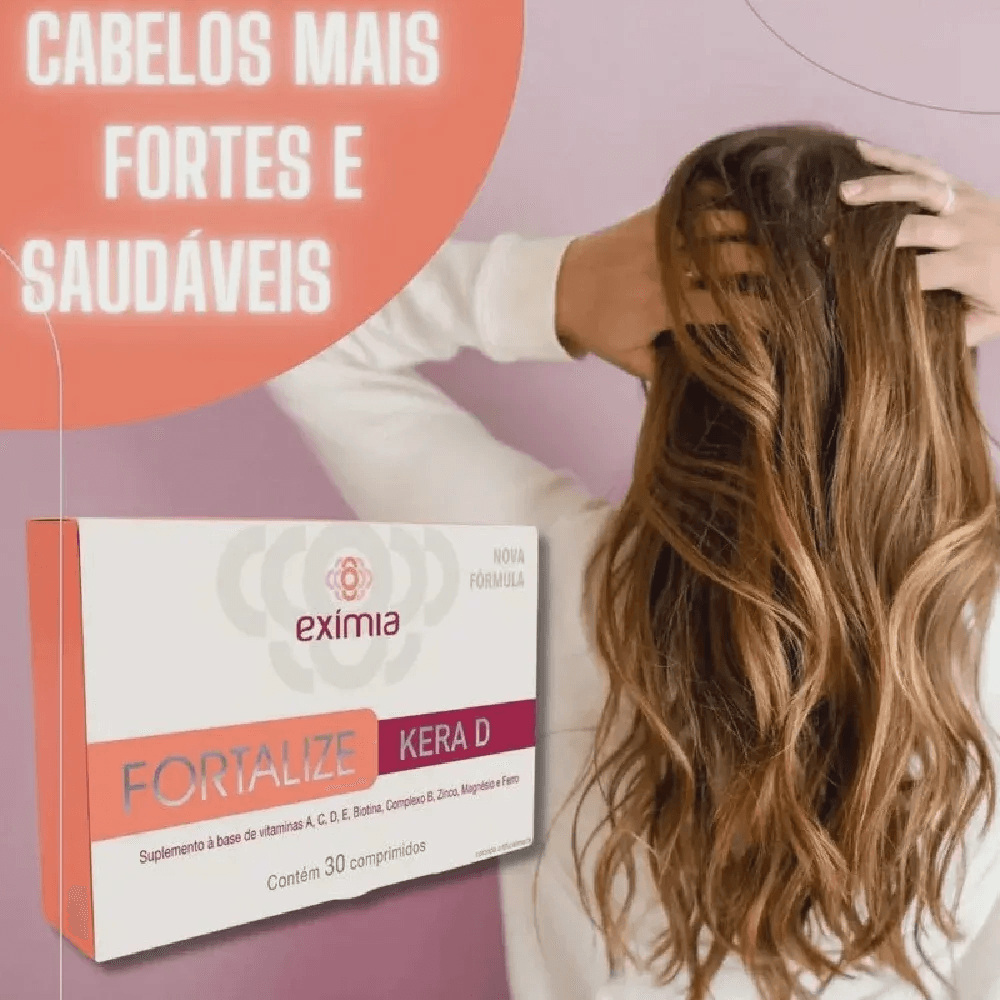 Eximia Fortalize Kera D Com 30 Comprimidos — imagem 3 | Drogaria Taveira
