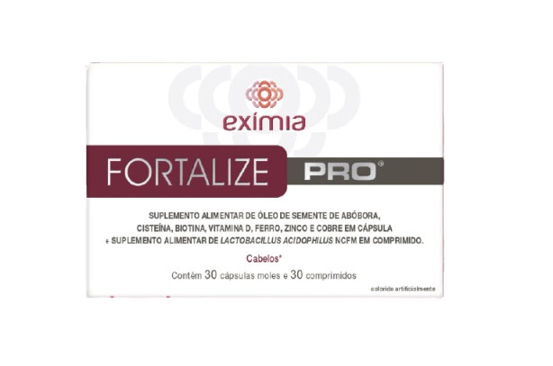 Exímia Fortalize Pro 30 Cápsulas Moles + 30 Comprimidos — imagem 2 | Drogaria Taveira