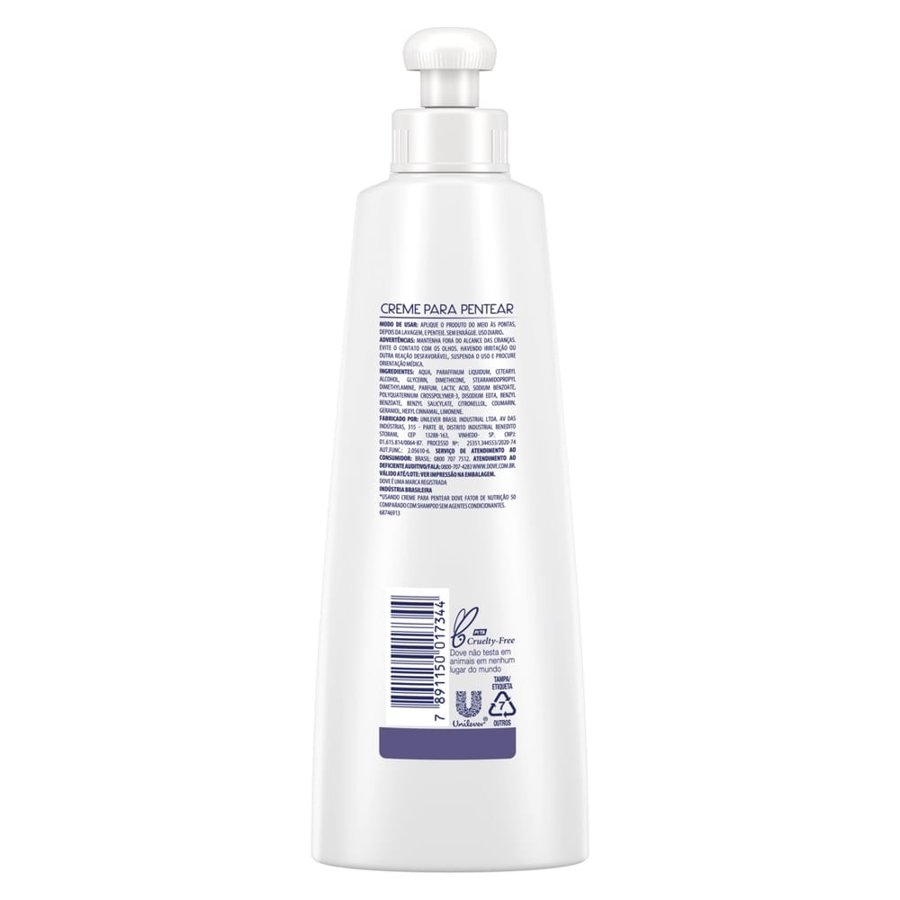 Fator De Nutrição 50 Dove Creme De Pentear 200ml — imagem 3 | Drogaria Taveira