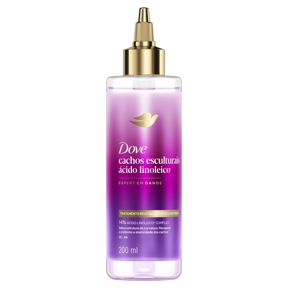 Finalizador Dove Tratamento Revitalizador De Contorno Cachos Esculturais + Ácido Linoleico 200ml — imagem 2 | Drogaria Taveira