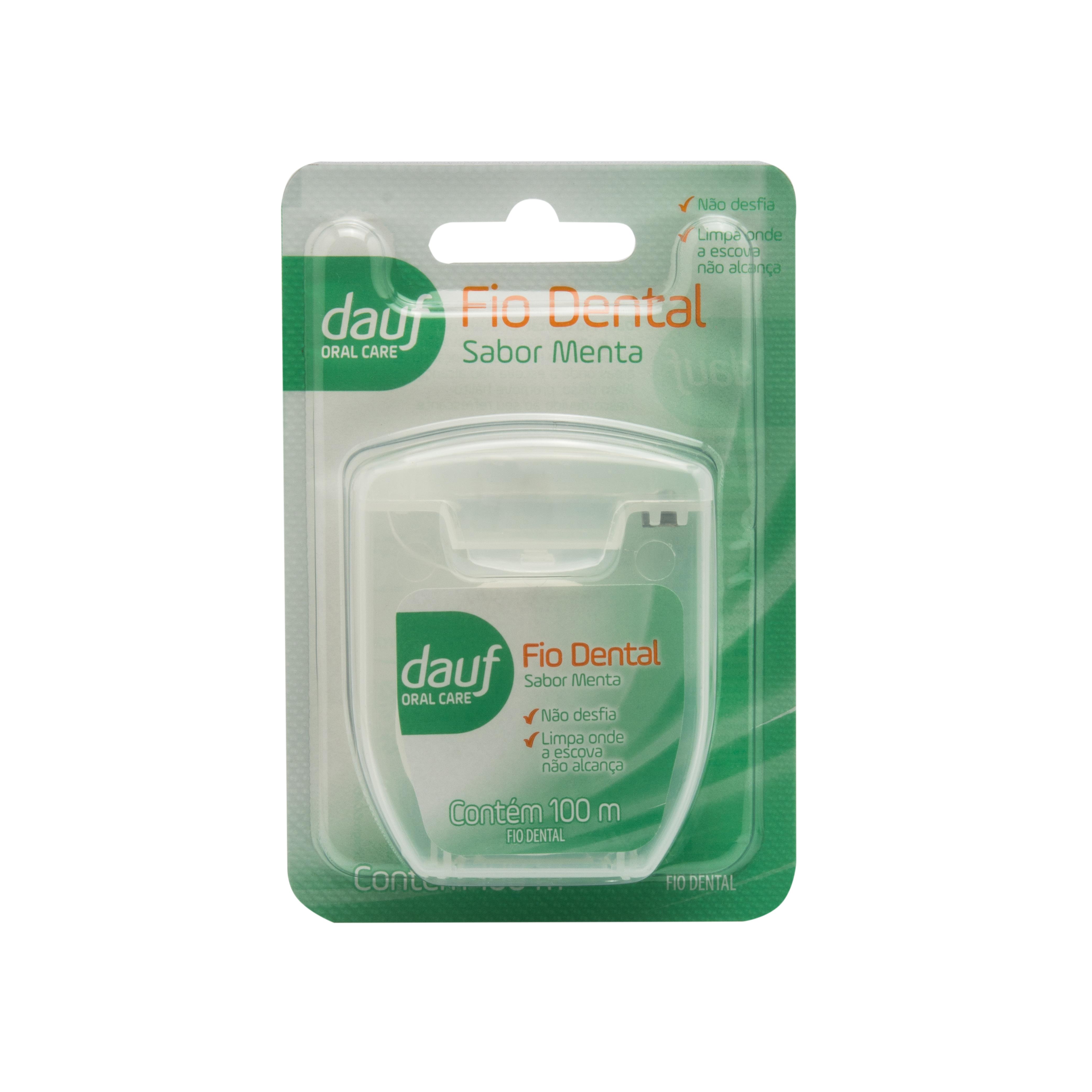 Fio Dental Dauf Menta 100m 1 Unidade — Dauf | Drogaria Taveira