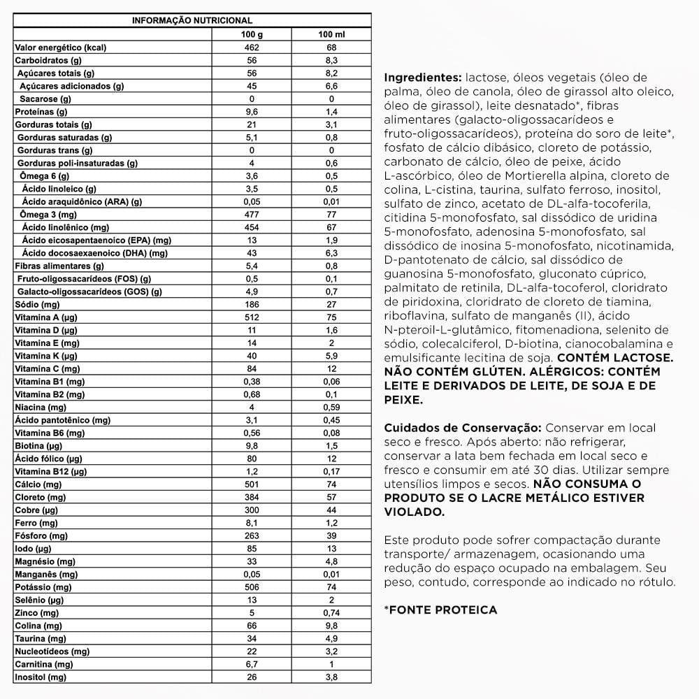 Fórmula Infantil Aptamil Premium 2 6 a 12 Meses 400g — imagem 4 | Drogaria Taveira