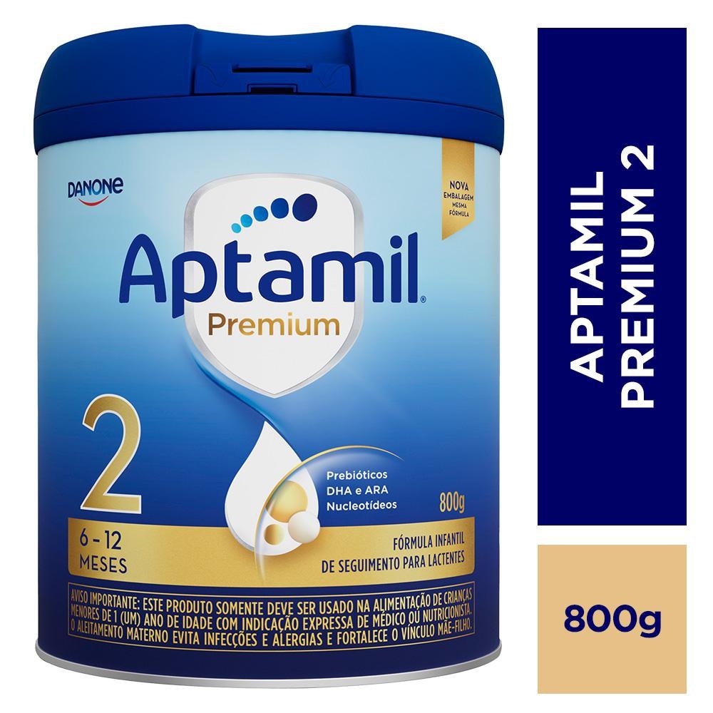Fórmula Infantil Aptamil Premium 2 6 a 12 Meses 800g — imagem 2 | Drogaria Taveira