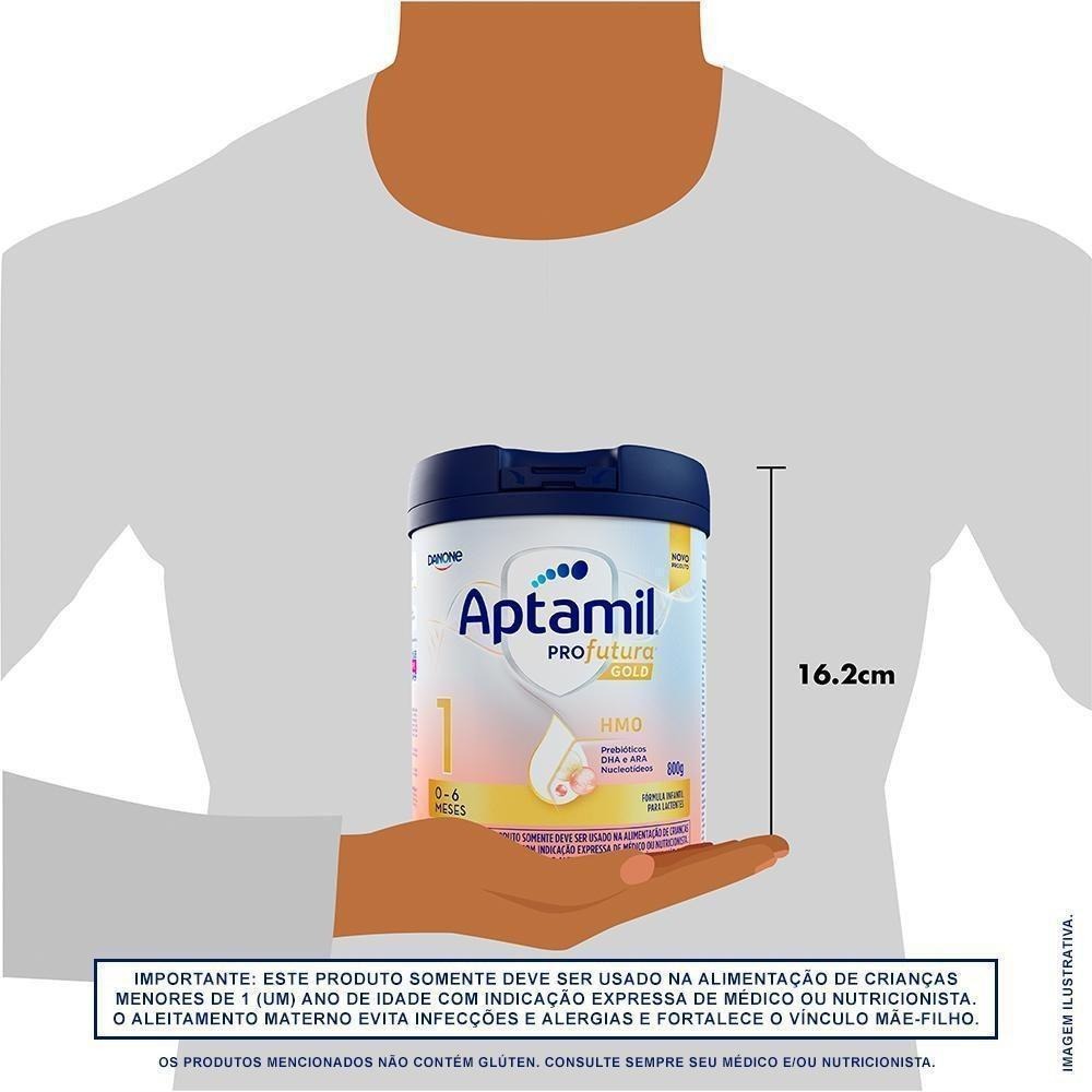 Fórmula Infantil Aptamil Profutura Gold 1 De 0 A 6 Meses 800g — imagem 3 | Drogaria Taveira