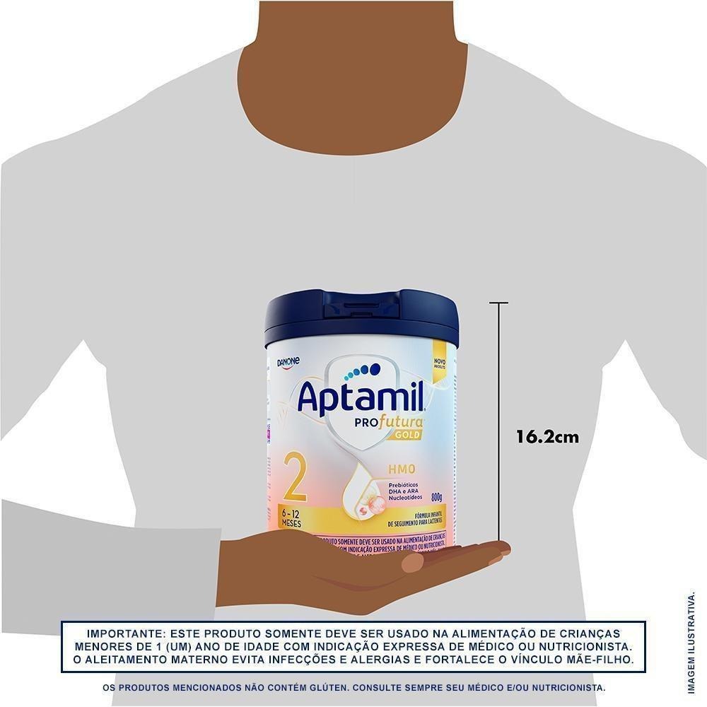 Fórmula Infantil Aptamil Profutura Gold 2 De 6 A 12 Meses 800g — imagem 2 | Drogaria Taveira