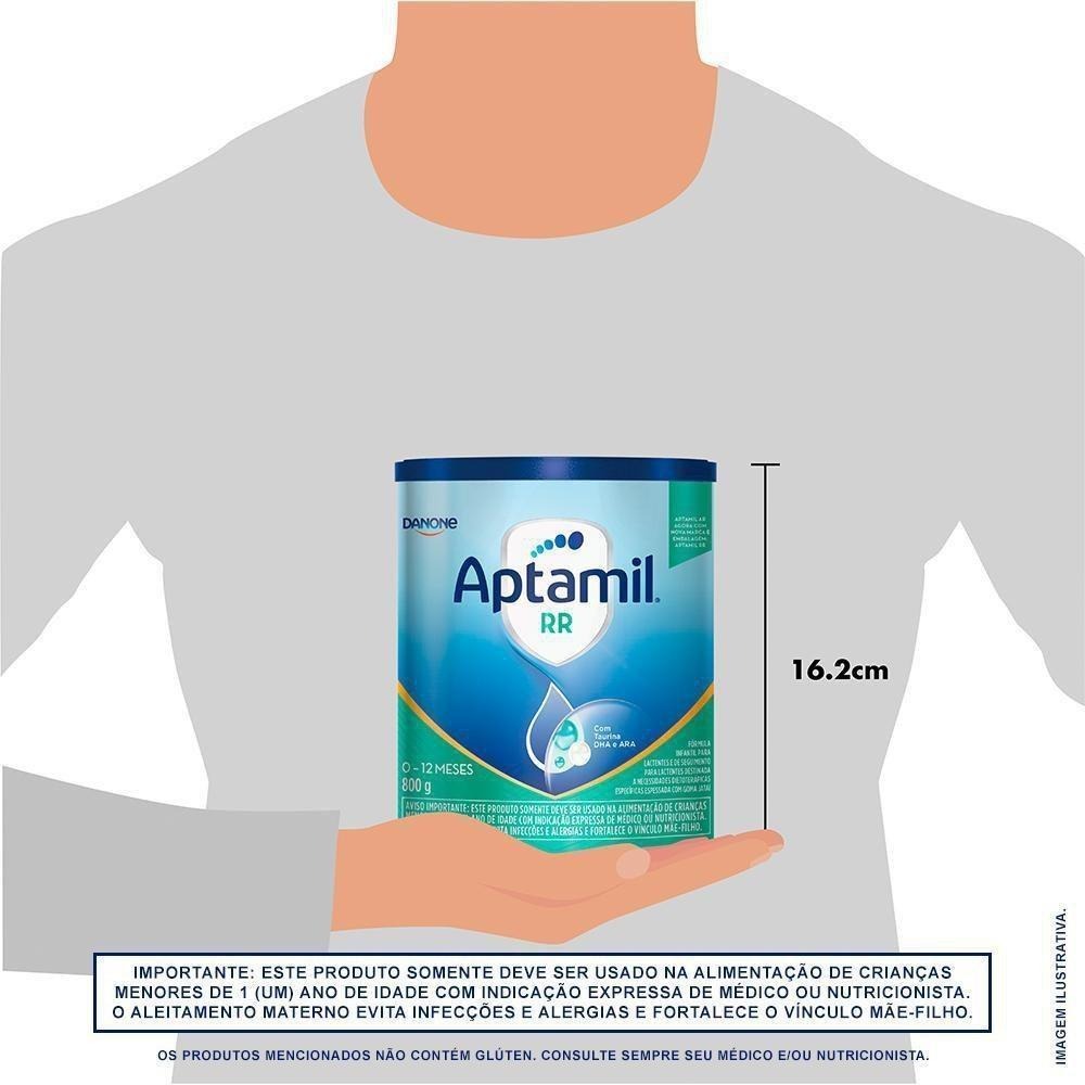 Fórmula Infantil Aptamil RR de 0 a 12 meses 800g — imagem 4 | Drogaria Taveira