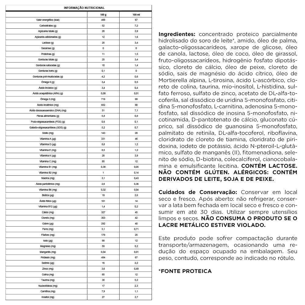 Fórmula Infantil Aptamil Sensitive Active De 0 A 36 meses 800g — imagem 3 | Drogaria Taveira