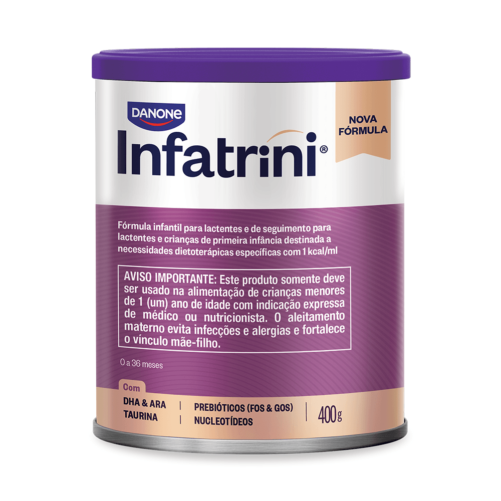 Fórmula Infantil Infatrini DHA ARA 400g — Infatrini | Drogaria Taveira