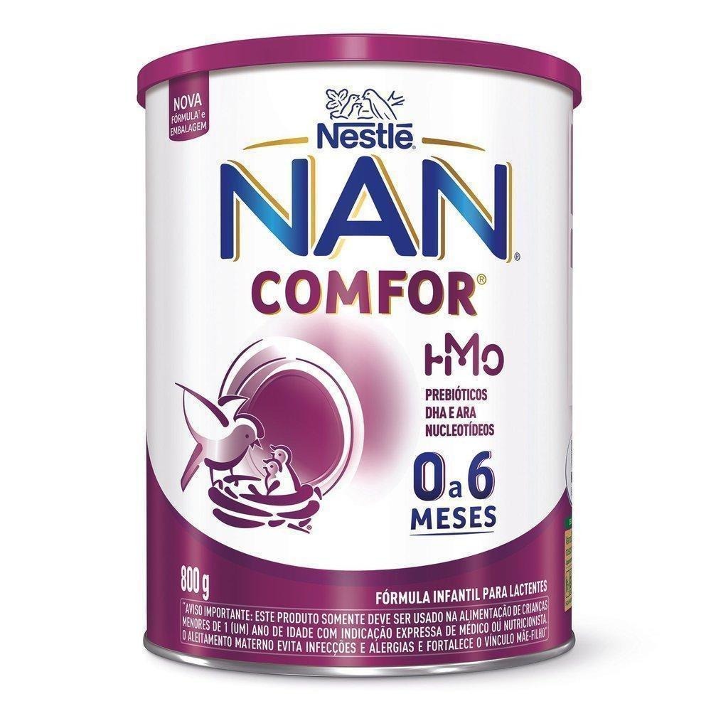 Fórmula Infantil NAN Comfor HMO 0 a 6 meses 800g — Nan | Drogaria Taveira