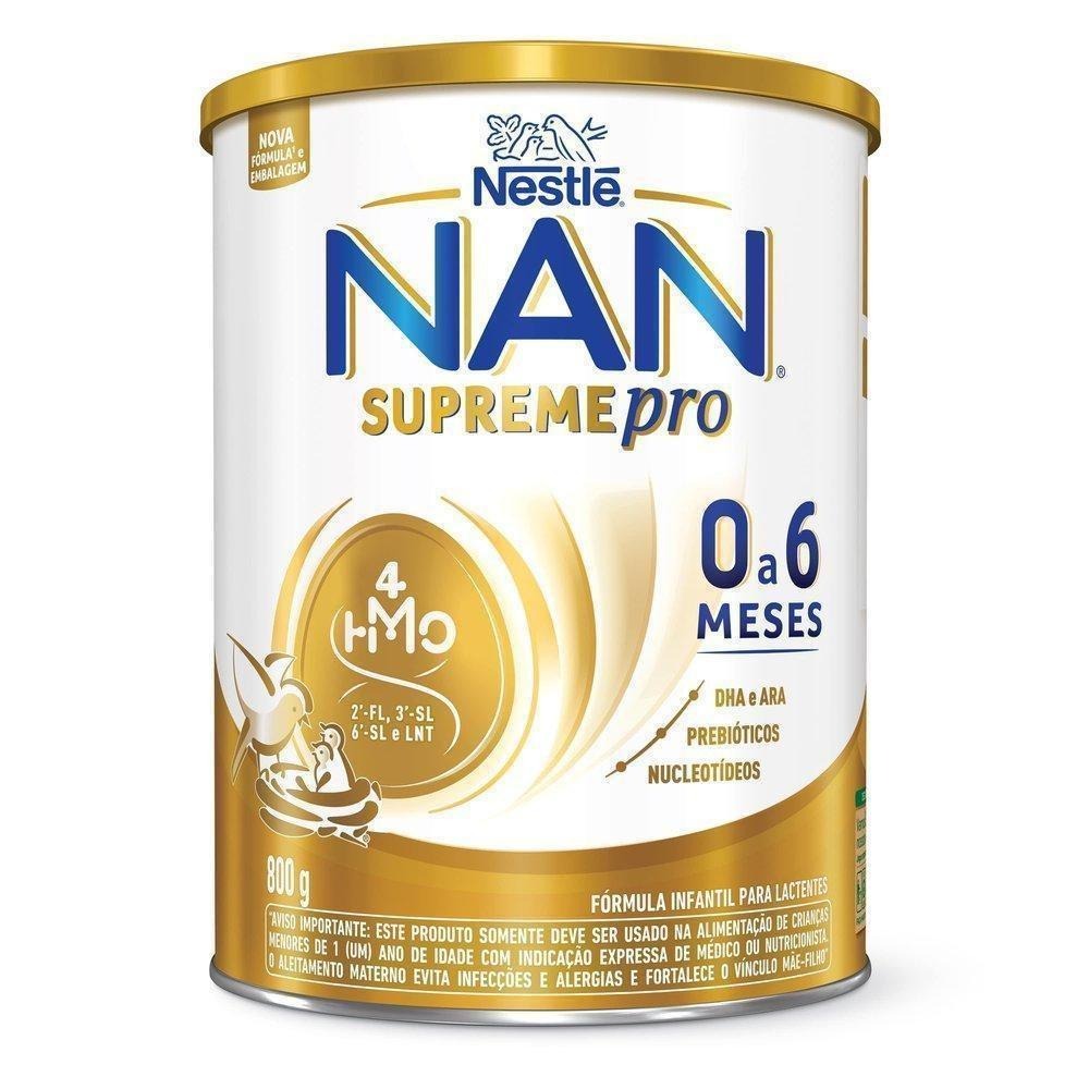 Fórmula Infantil NAN Supreme Pro de 0 a 6 meses 800g — Nan | Drogaria Taveira