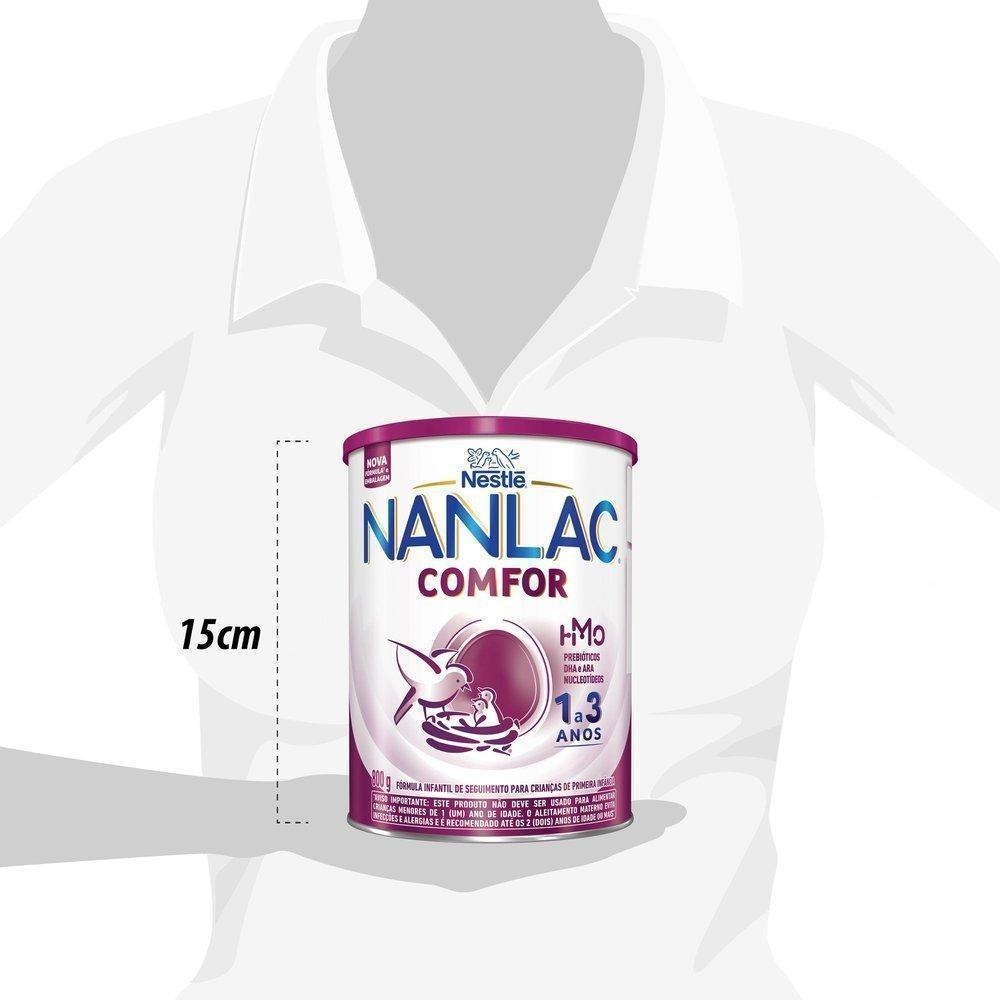 Fórmula Infantil Nanlac Comfor de 1 a 3 anos 800g — imagem 4 | Drogaria Taveira
