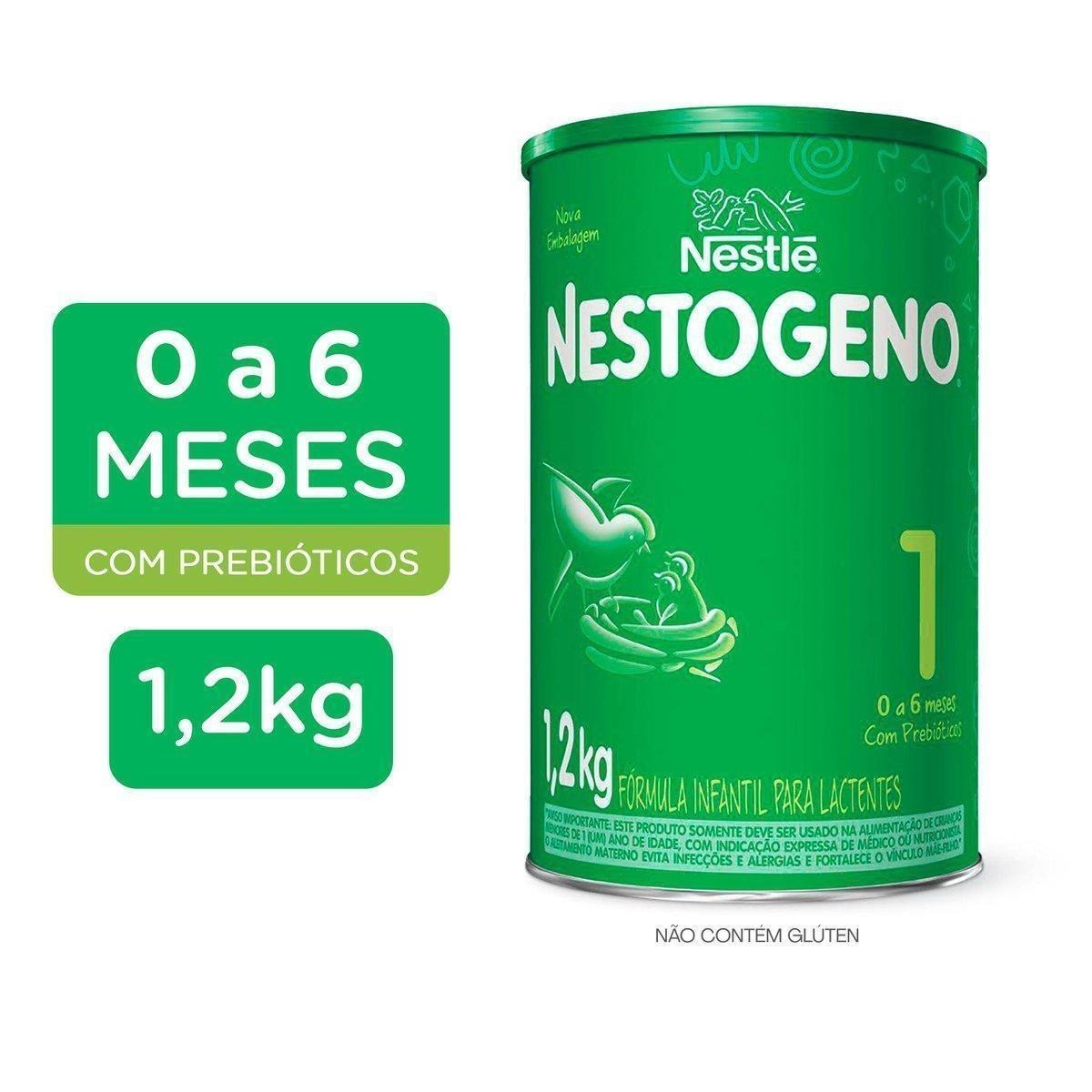 Fórmula Infantil Nestogeno 1 de 0 a 6 meses 1,2Kg — imagem 4 | Drogaria Taveira