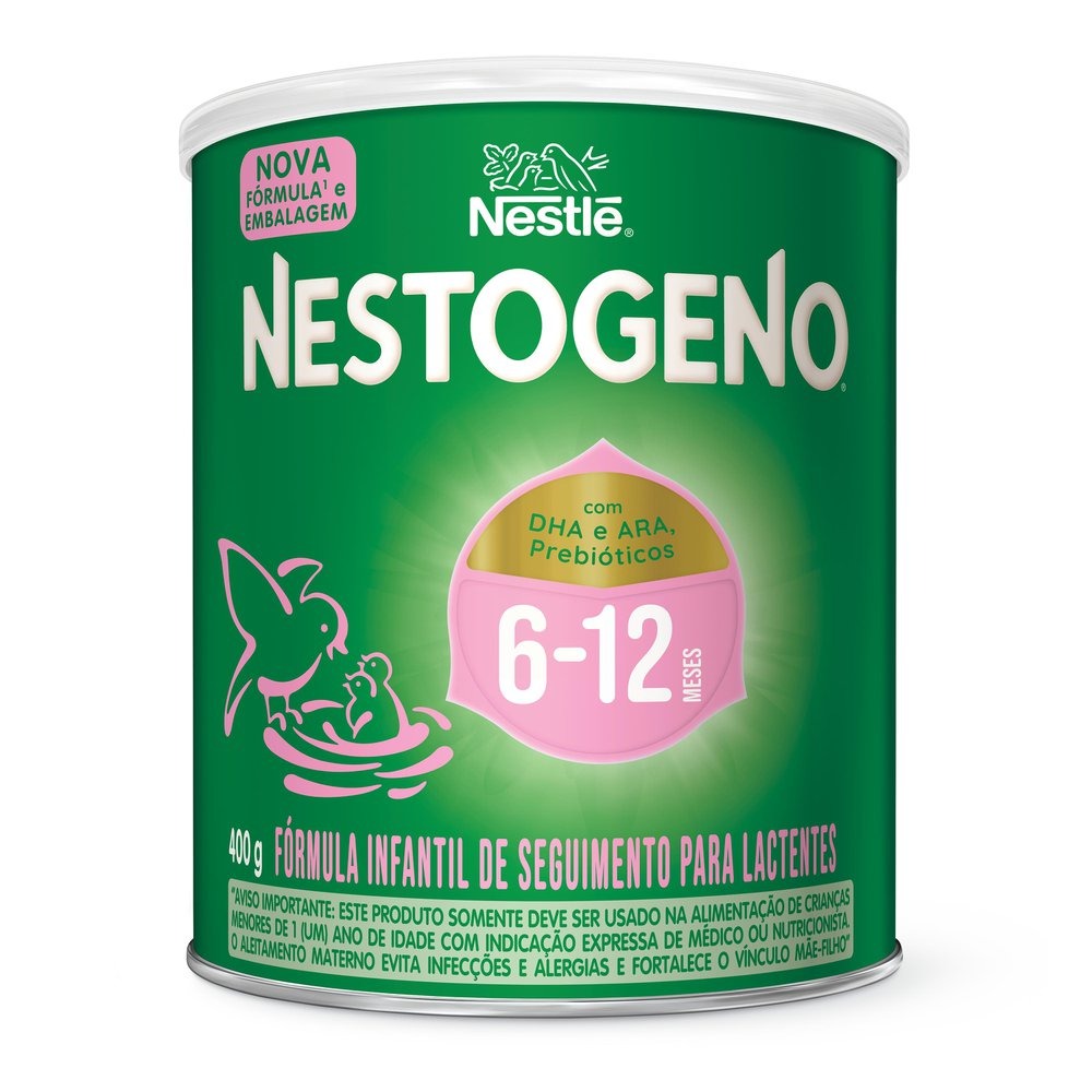 Fórmula Infantil Nestogeno 2 de 6 a 12 meses 400g — Nestogeno | Drogaria Taveira