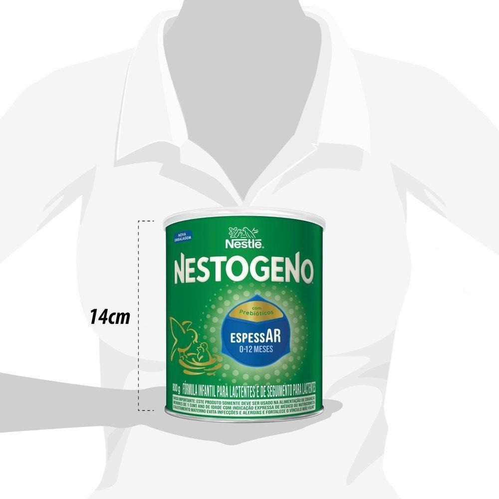 Fórmula Infantil Nestogeno EspessAR de 0 a 12 meses 800g — imagem 3 | Drogaria Taveira