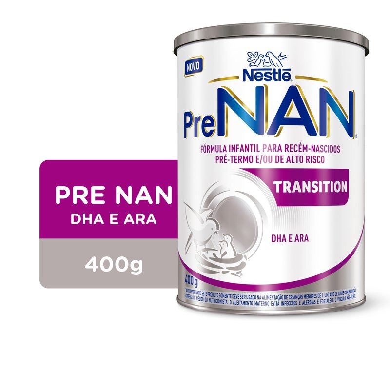 Fórmula Infantil Pré NAN Recém Nascido 400g — Nan | Drogaria Taveira