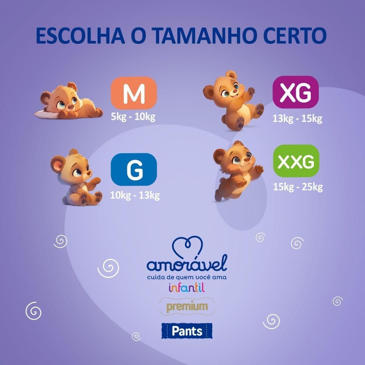 Fralda Amoravel Pants Xg 52 Unidades — imagem 4 | Drogaria Taveira
