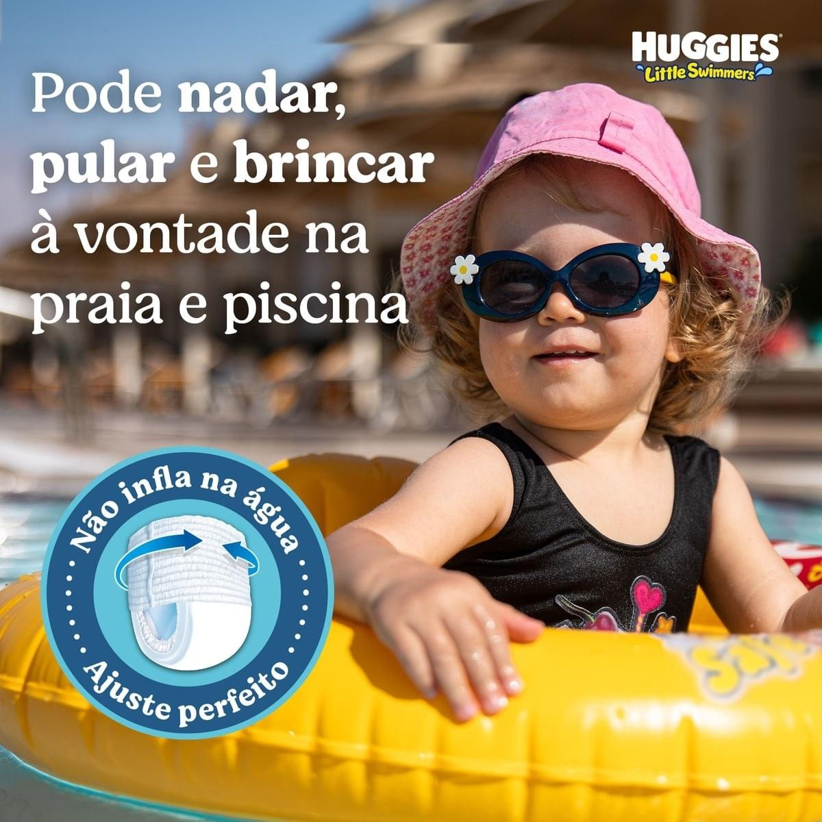 Fralda Huggies Little Swimmers G/XG 10 Unidades — imagem 3 | Drogaria Taveira