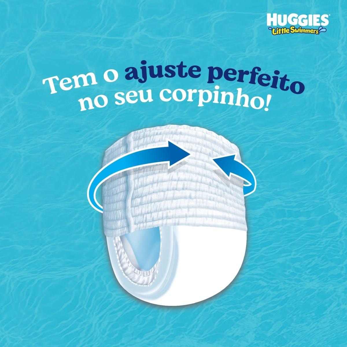 Fralda Huggies Little Swimmers G/XG 10 Unidades — imagem 4 | Drogaria Taveira