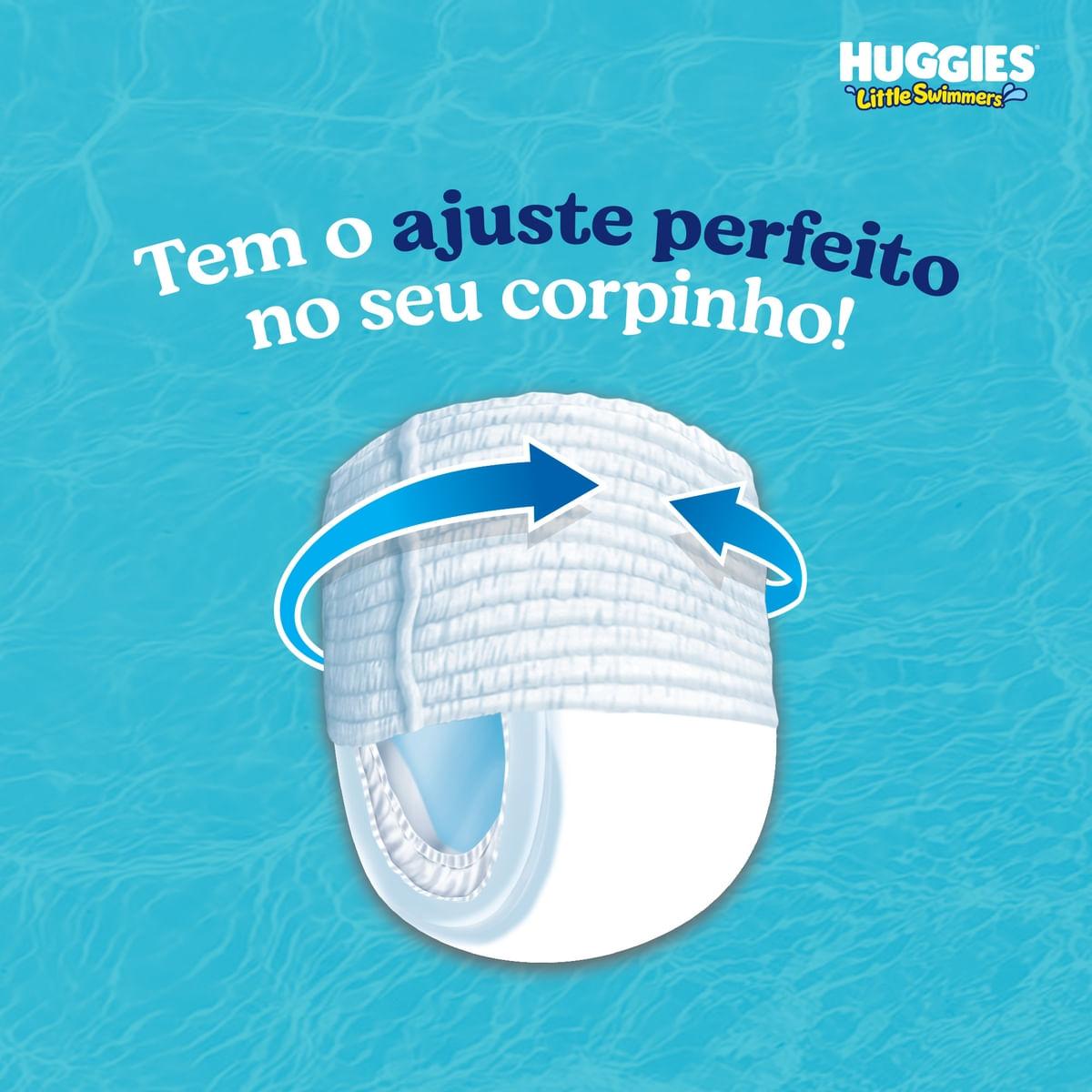 Fralda Huggies Little Swimmers M/G 10 Un — imagem 4 | Drogaria Taveira