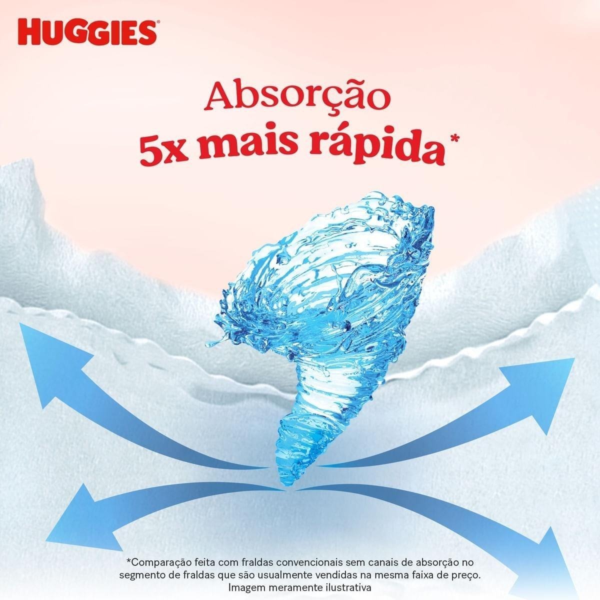 Fralda Huggies Máxima Proteção XXG 58 Unidades — imagem 4 | Drogaria Taveira