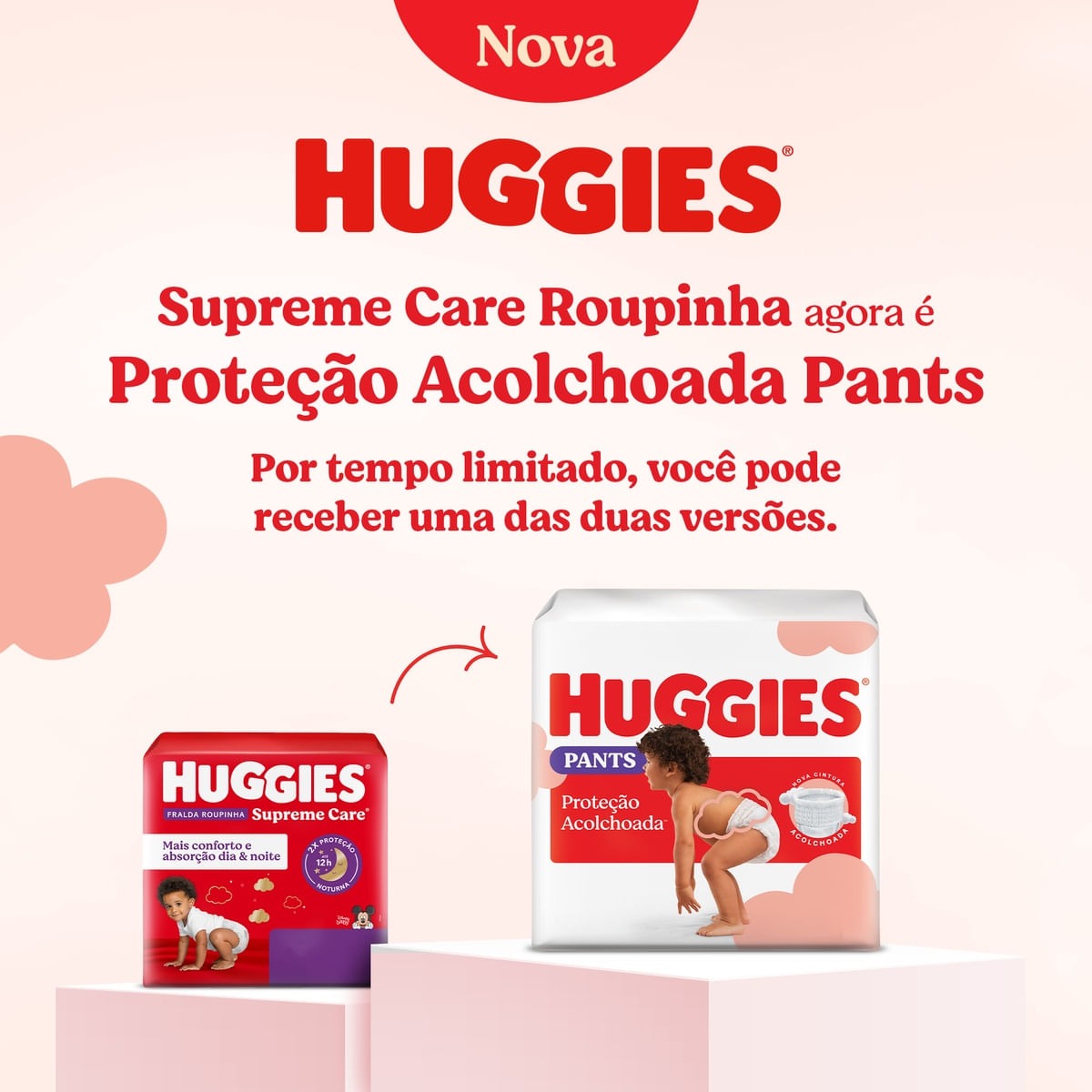 Fralda Huggies Supreme Care Roupinha M 36 Unidades — imagem 2 | Drogaria Taveira