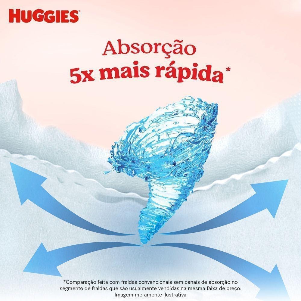 Fralda Huggies Máxima Proteção XG 82 Unidades — imagem 4 | Drogaria Taveira