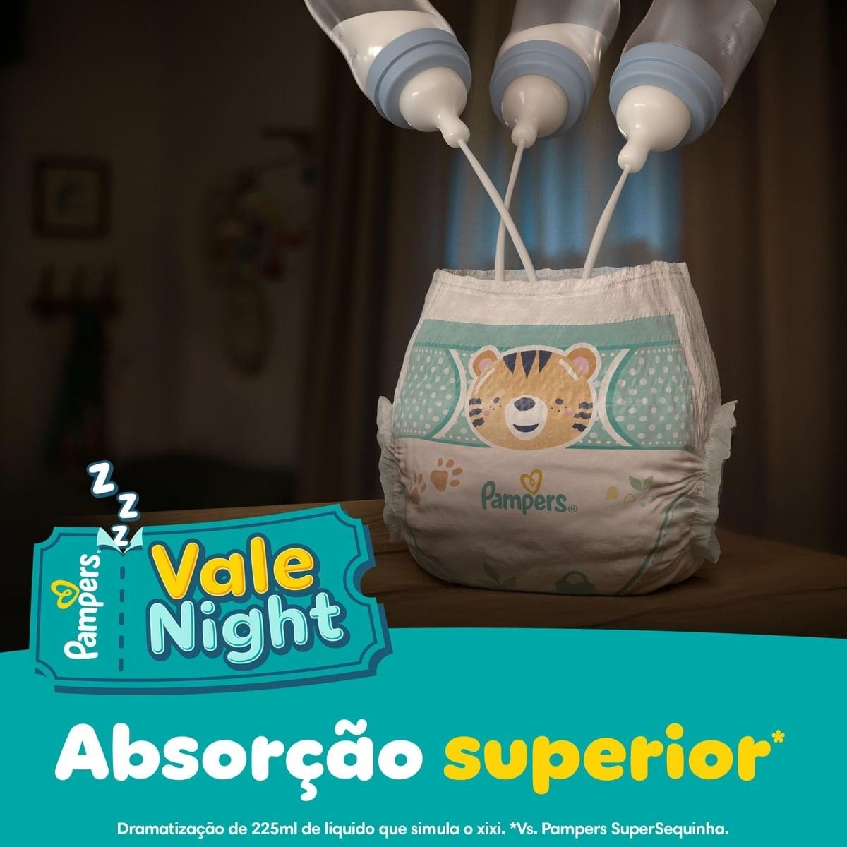 Fralda Pampers Pants Ajuste Total M 112 Unidades — imagem 4 | Drogaria Taveira
