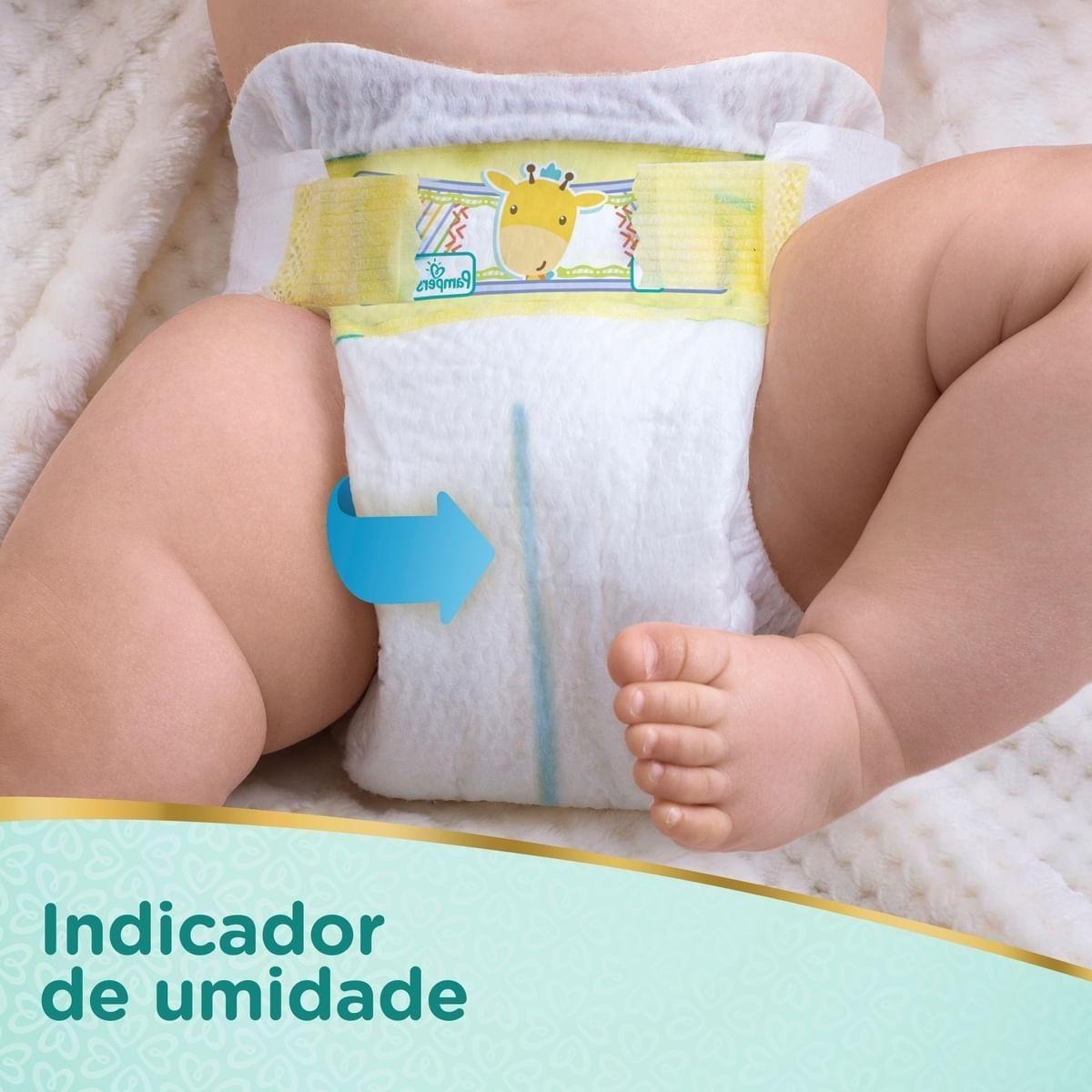 Fralda Pampers Recém-Nascido Premium Care RN+ 36 Unidades — imagem 2 | Drogaria Taveira