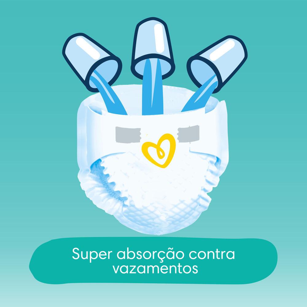 Fralda Pampers Supersec XXG 64 Unidades — imagem 3 | Drogaria Taveira