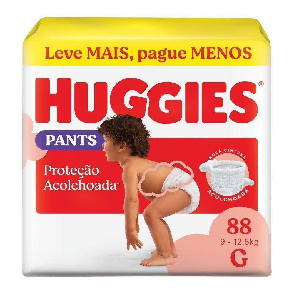 Fralda Pants Huggies Proteção Acolchoada G 88 Unidades — Huggies | Drogaria Taveira