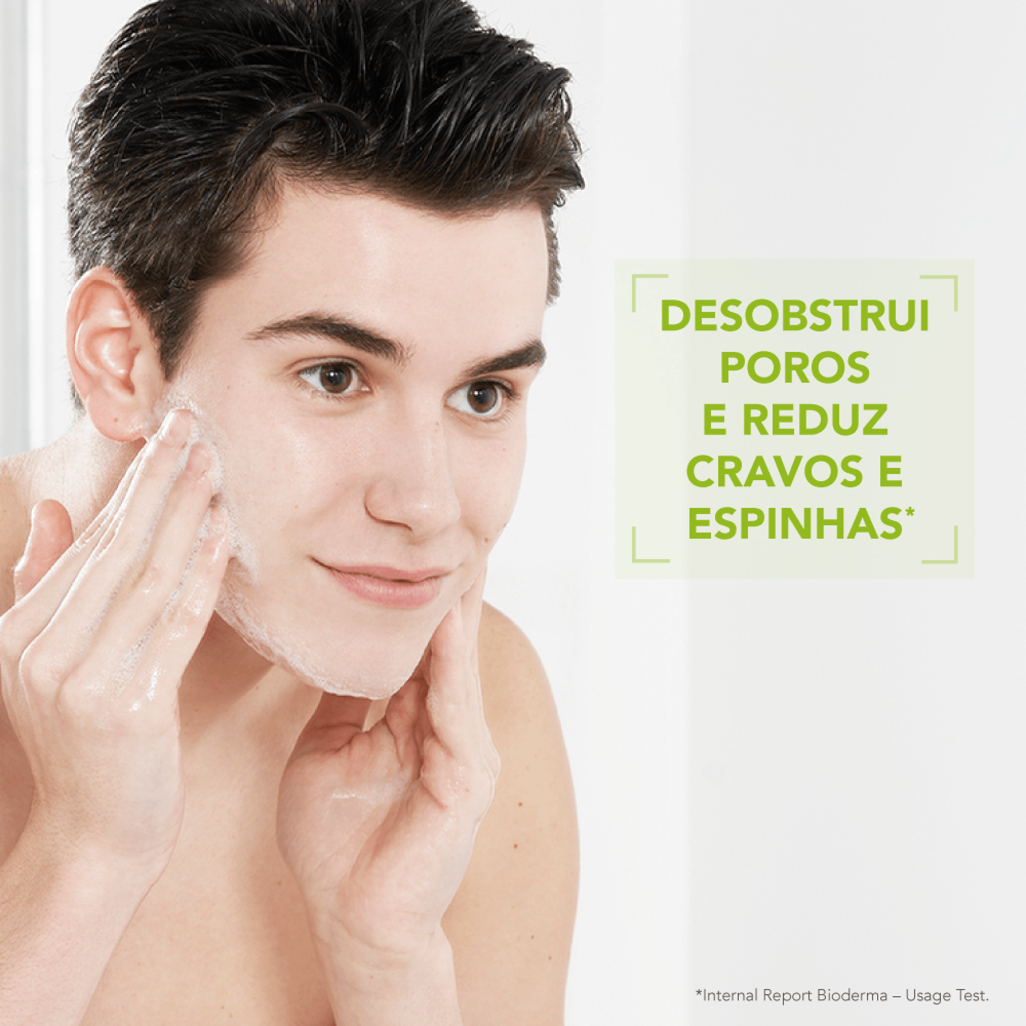 Gel de Limpeza Facial Bioderma Sébium Gel Moussant Actif Purificante Intensivo 200ml — imagem 3 | Drogaria Taveira