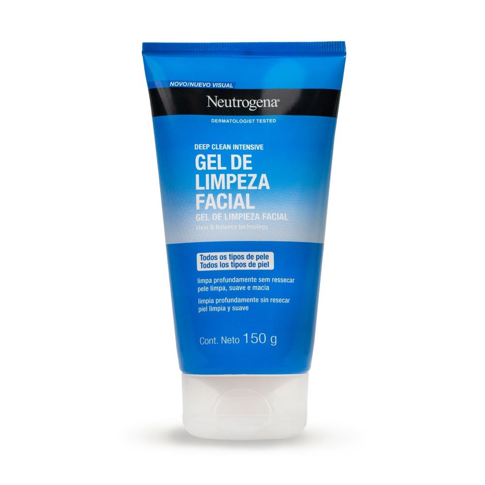 Gel de Limpeza Facial Neutrogena Deep Clean Pele Mista a Oleosa 150g — imagem 3 | Drogaria Taveira