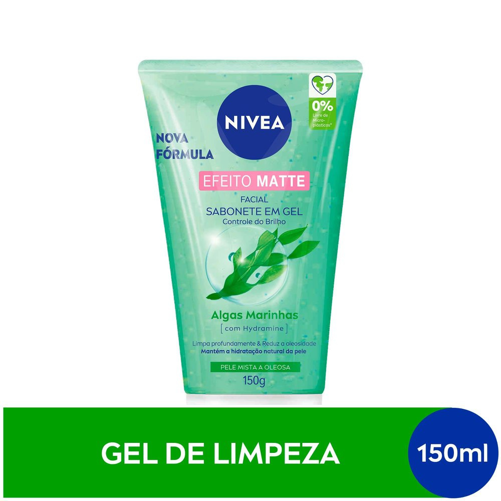 Gel de Limpeza Facial Nivea Visage Pele Oleosa 150ml — imagem 2 | Drogaria Taveira