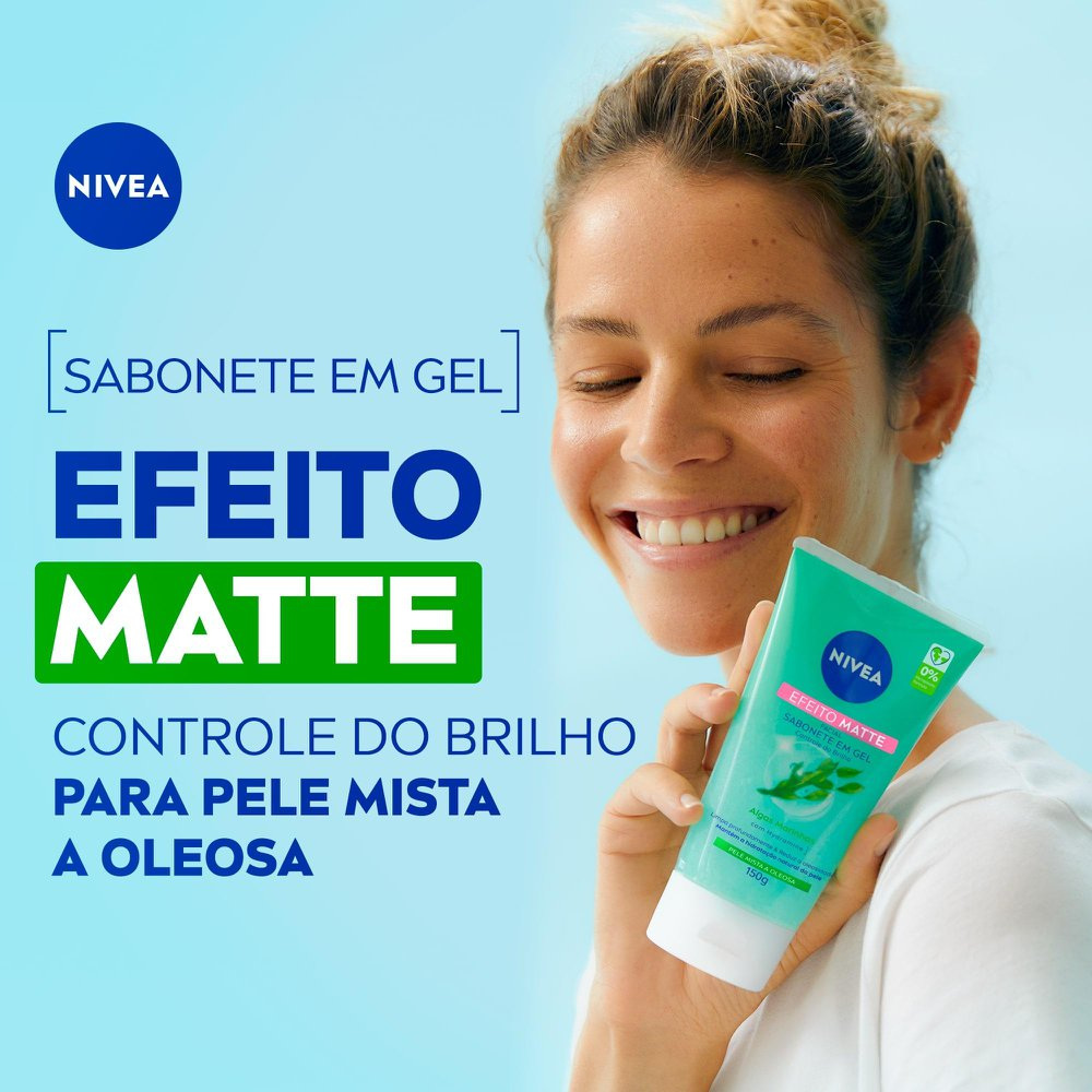 Gel de Limpeza Facial Nivea Visage Pele Oleosa 150ml — imagem 3 | Drogaria Taveira
