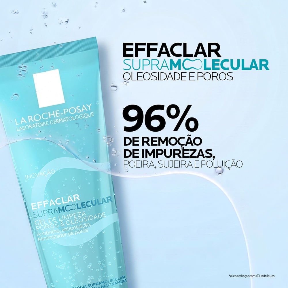 Gel De Limpeza La Roche-Posay Effaclar Supramolecular 100g — imagem 2 | Drogaria Taveira