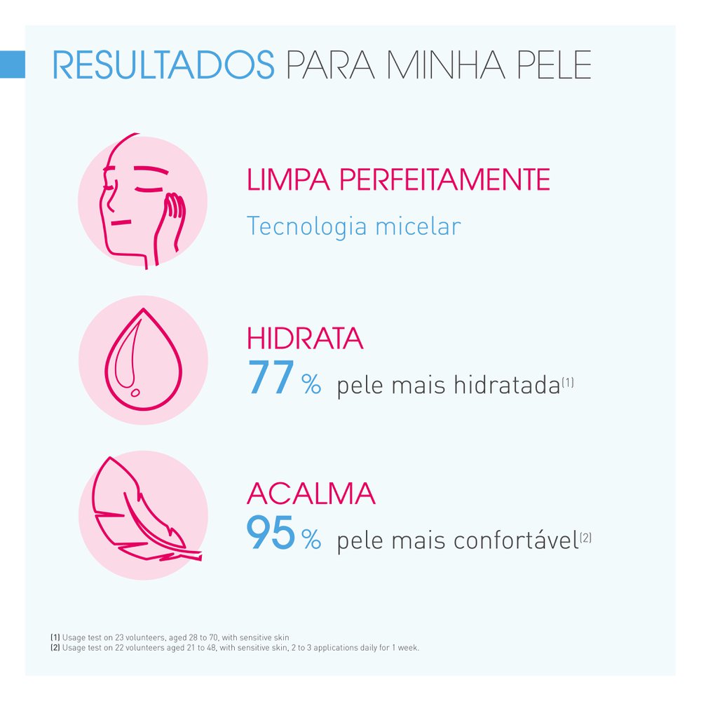 Gel de Limpeza Micelar Bioderma Sensibio Calmante e Hidratante Moussant 100ml — imagem 3 | Drogaria Taveira