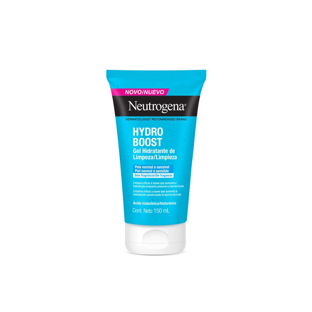 Gel de Limpeza Neutrogena Hydro Boost Pele Normal a Sensível 150ml — imagem 2 | Drogaria Taveira