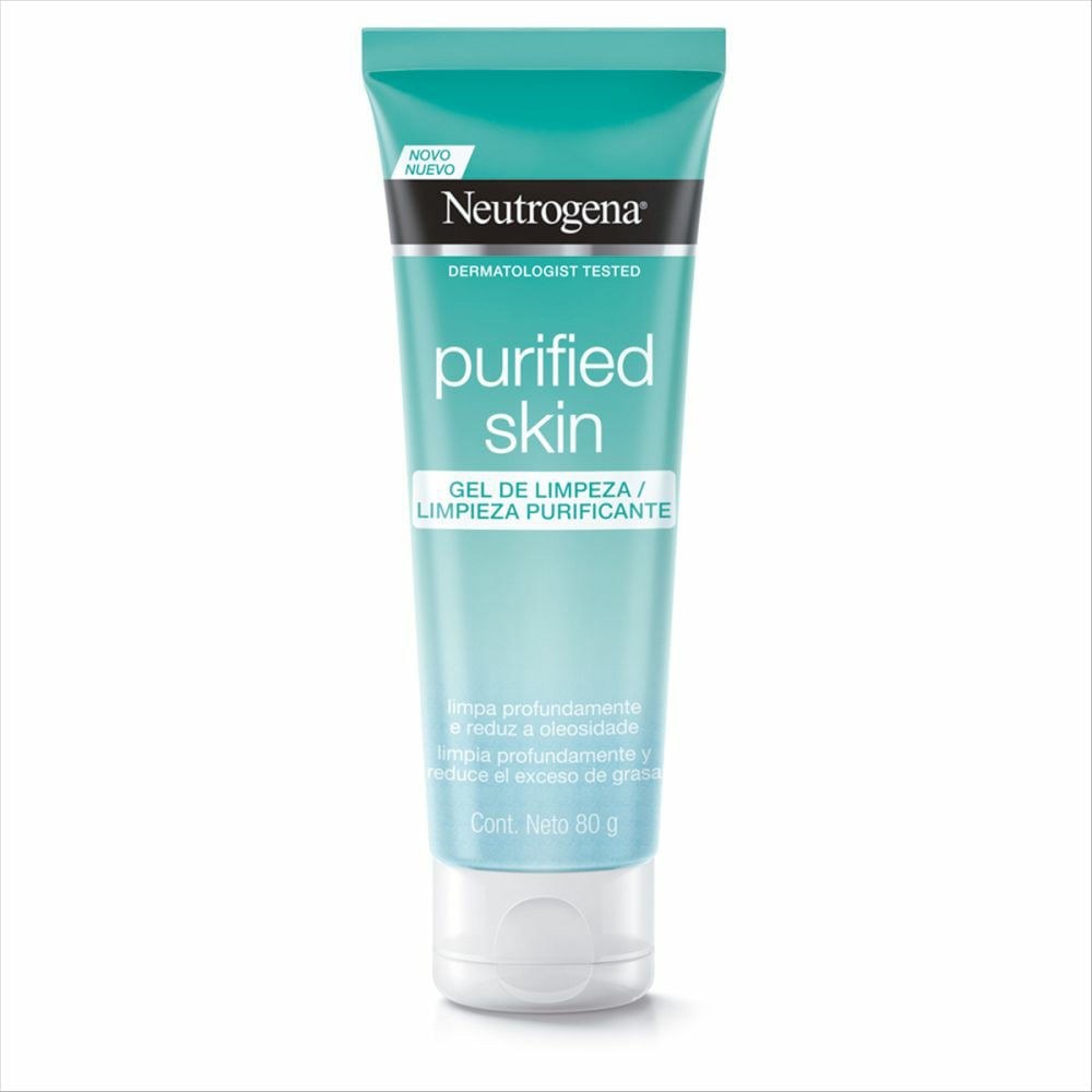 Gel De limpeza neutrogena Purified skin 80g — imagem 2 | Drogaria Taveira