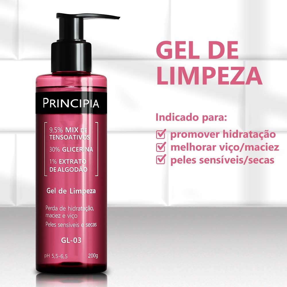 Gel De Limpeza Principia peles Sensiveis E Secas Gl-03 200ml — imagem 3 | Drogaria Taveira