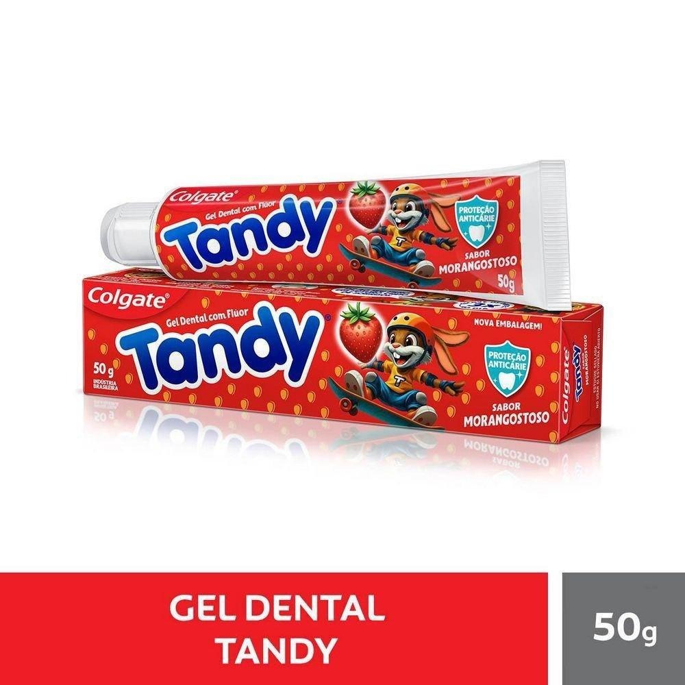 Gel Dental Infantil Colgate Tandy Sabor Morango 50g — Tandy | Drogaria Taveira