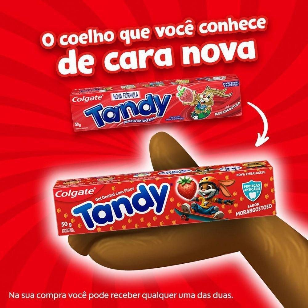 Gel Dental Infantil Colgate Tandy Sabor Morango 50g — imagem 2 | Drogaria Taveira