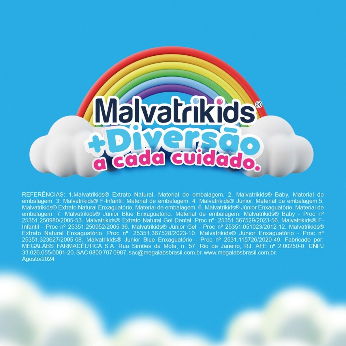 Gel Dental Infantil Malvatrikids Extrato Natural Anticáries Flúor Xilitol Sabor Morango 70g — imagem 3 | Drogaria Taveira