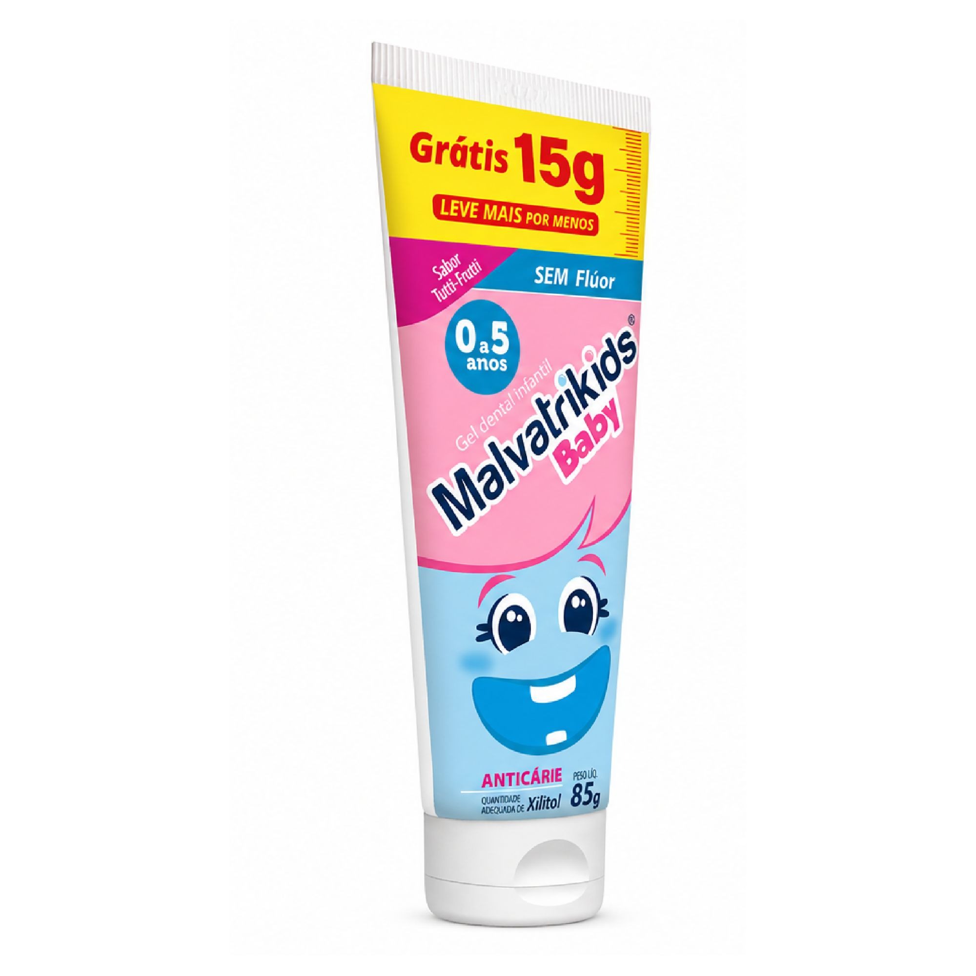 Gel Dental Malvatrikids Baby Tutti Frutti 85g — imagem 2 | Drogaria Taveira