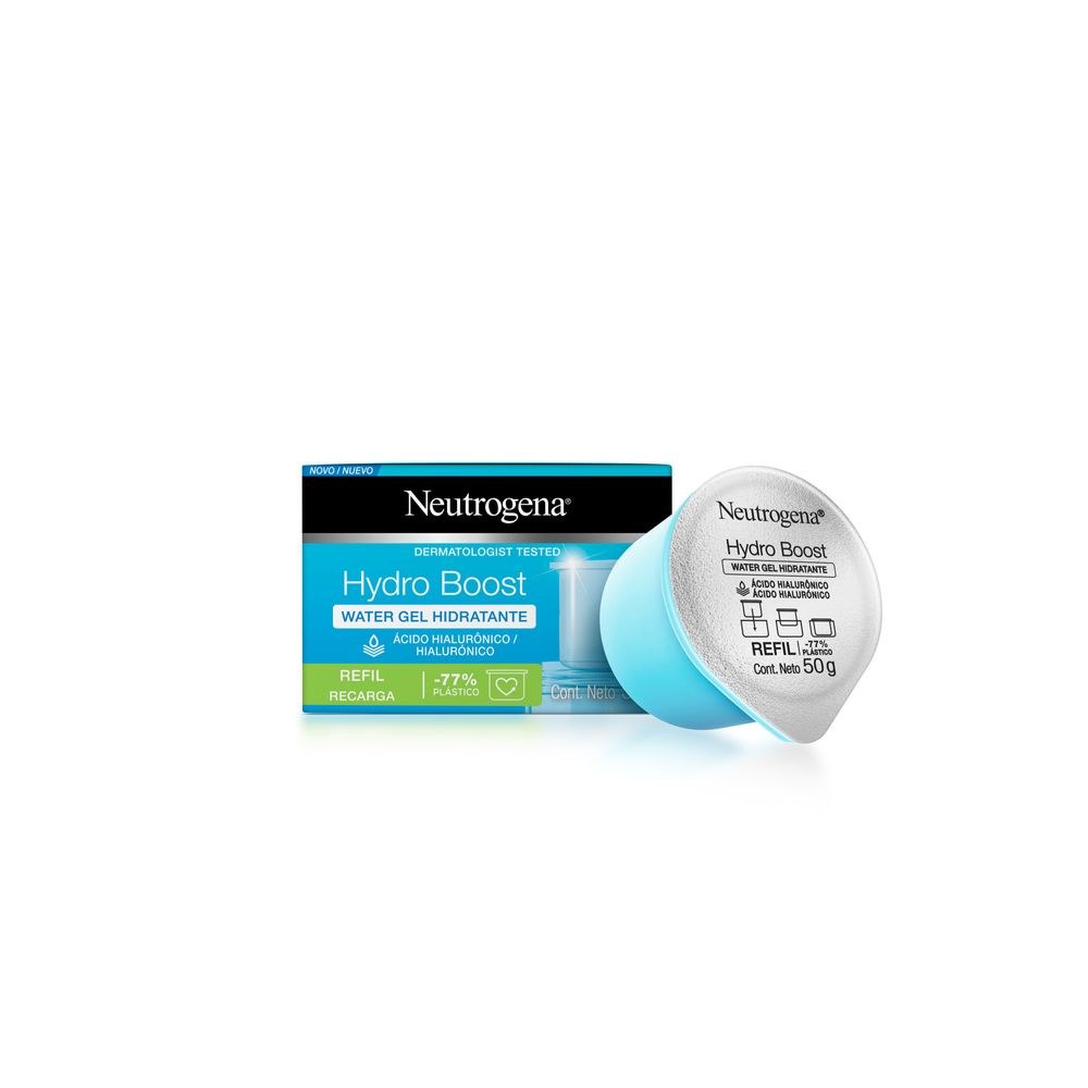 Gel Hidratante Facial Neutrogena Hydro Boost Water Gel Refil 50g — imagem 3 | Drogaria Taveira