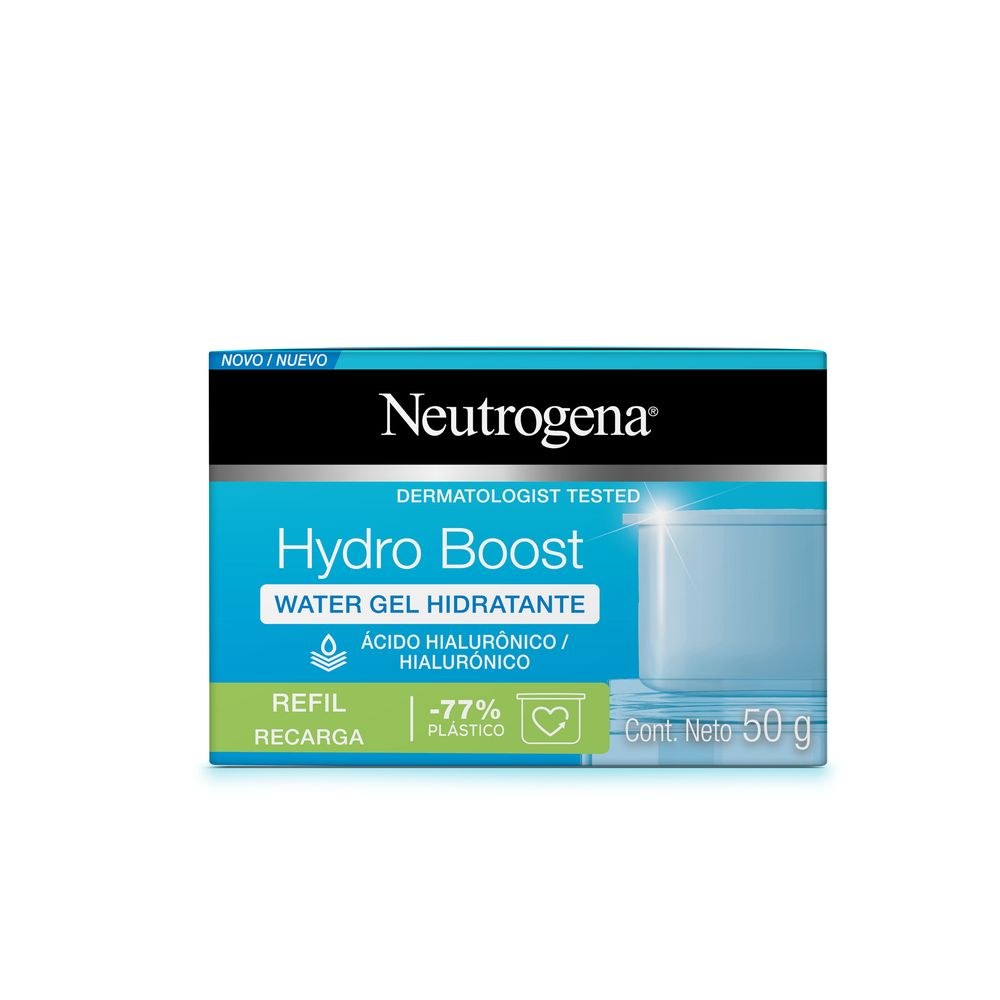 Gel Hidratante Facial Neutrogena Hydro Boost Water Gel Refil 50g — imagem 4 | Drogaria Taveira