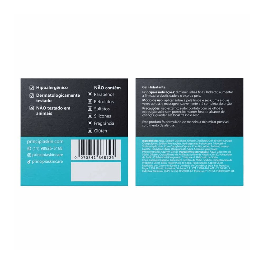 Gel Hidratante Principia Skincare Gh-01 50g — imagem 2 | Drogaria Taveira