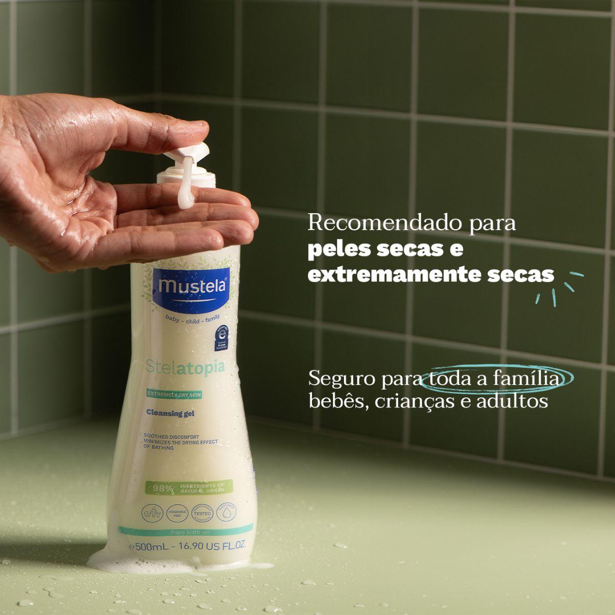 Gel Lavante Mustela Stelatopia Bebê Sem Fragrância 500ml — imagem 3 | Drogaria Taveira