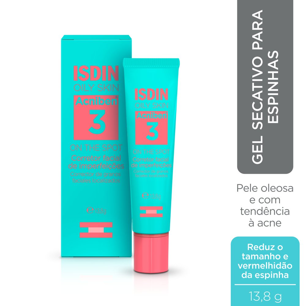 Gel Secativo ISDIN Acniben On The Spot 13,8g — imagem 2 | Drogaria Taveira